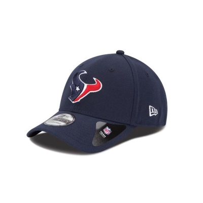 Blue Houston Texans Hat - New Era NFL Team Classic 39THIRTY Stretch Fit Caps USA2453619